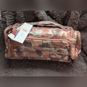 Nwt Lug Camo Rose cosmetic Trolley Bag